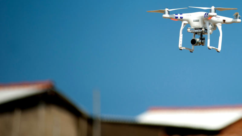 Drones paara supervisar 5G