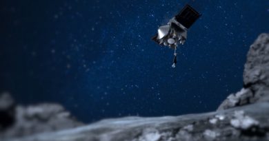 Asteroide Bennu aterrizaje