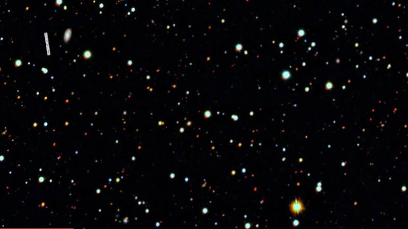 Galaxia Tucana II cubierta de materia oscura